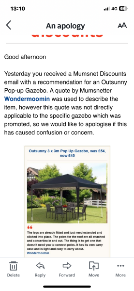 MN have used my quote to promote a product I’ve never bought 🤔