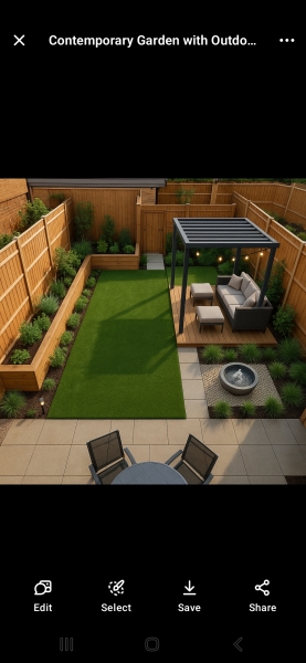 Garden design  with pics