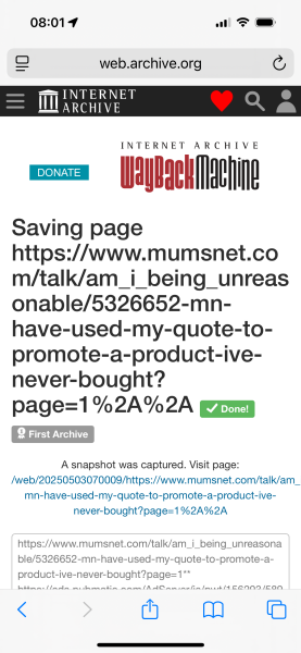 MN have used my quote to promote a product I’ve never bought 🤔