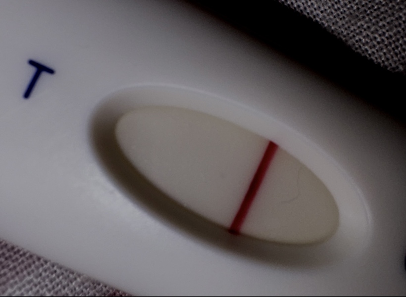 Faint line or evap?