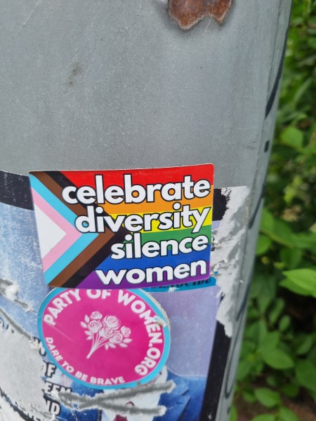 This sticker - so do they just openly hate us now?