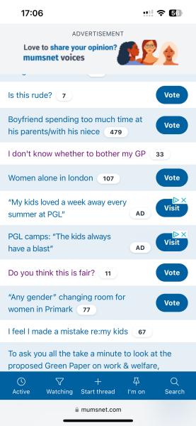 Changes to layout of site?