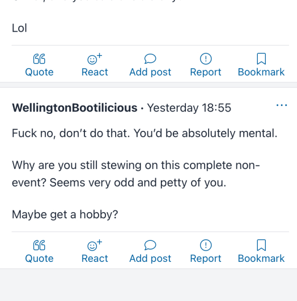 I’m getting really fed up of my posts being deleted.
