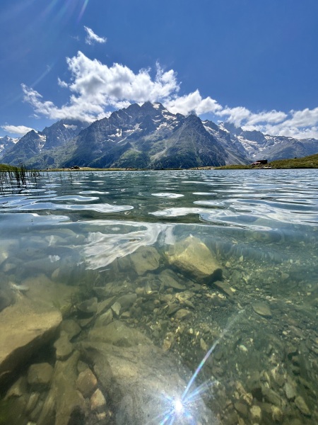 French Alps in Summer