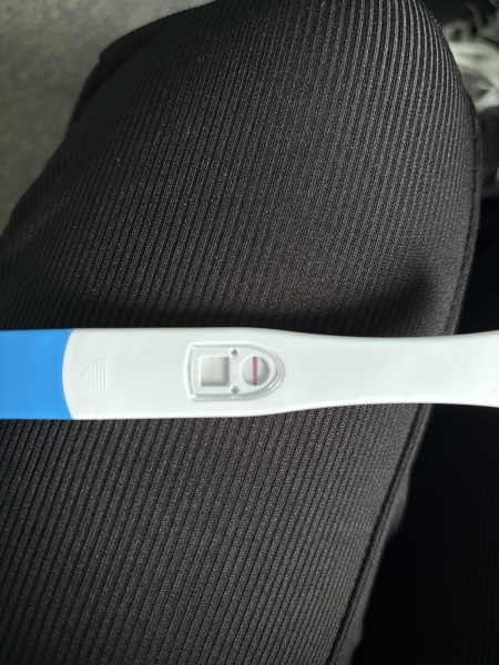 Can anyone else see the positive but it’s really faint