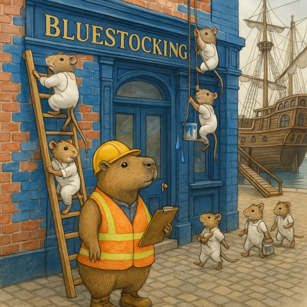 The Bluestocking Women’s Pub - The Return of Salad and the Lion