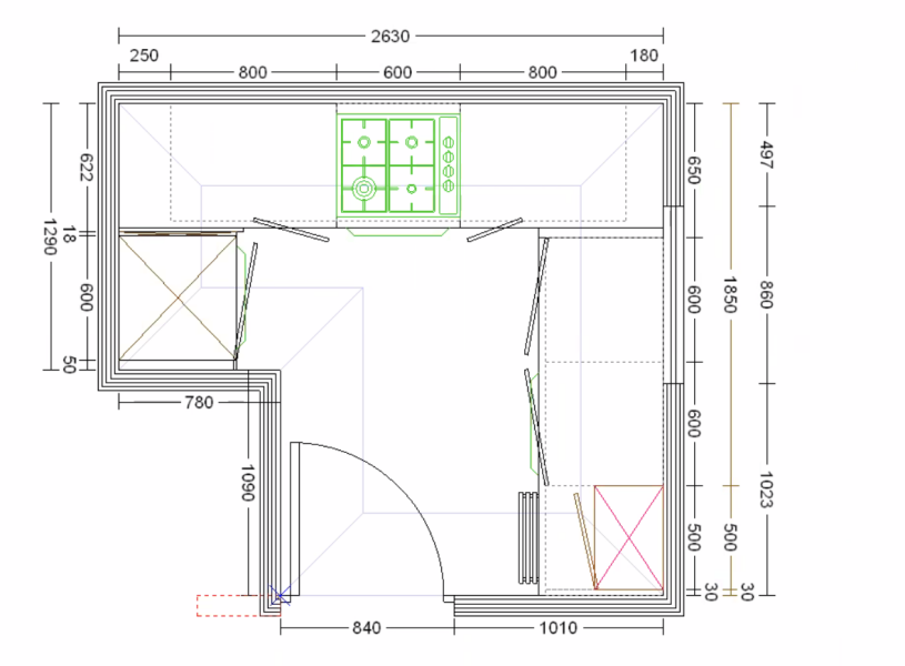 Kitchen (very small!) for resale - is dishwasher needed?