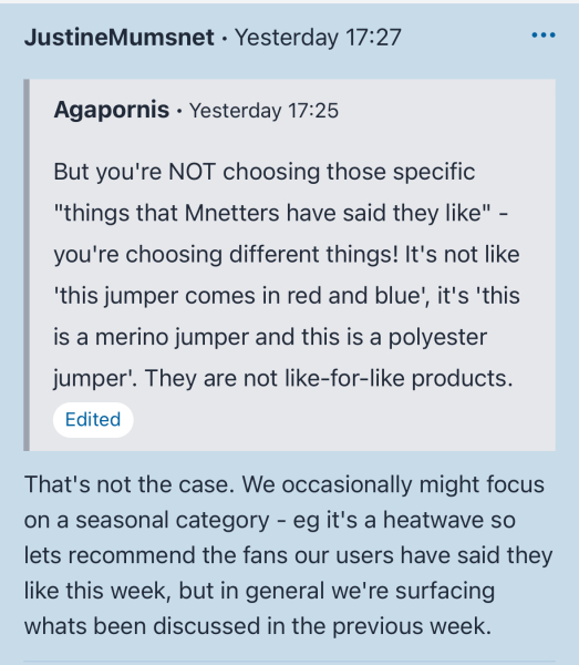 MN have used my quote to promote a product I’ve never bought 🤔