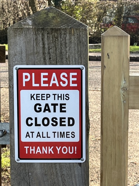 What are your thoughts on seeing this sign?