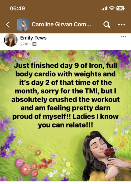 Lifting and getting stronger with Caroline Girvan: 2025