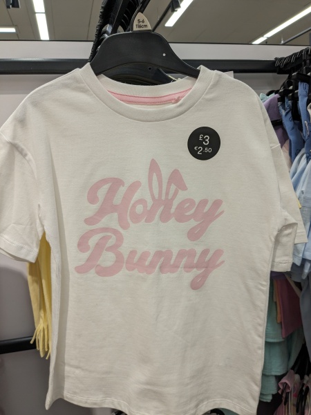 To think Tesco/F&F should be ashamed?