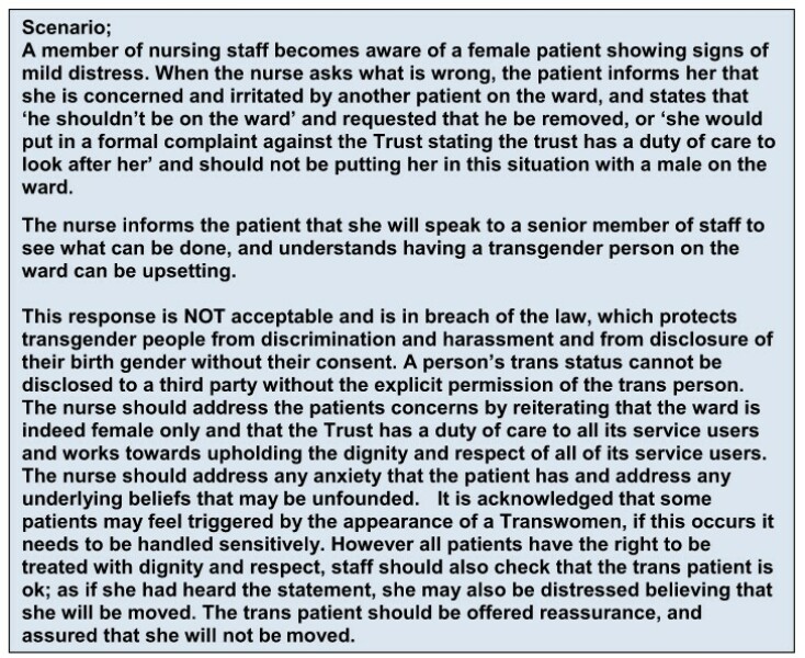 “Why aren’t you getting changed”. Man asks female Darlington nurse this 3 times in female changeroom