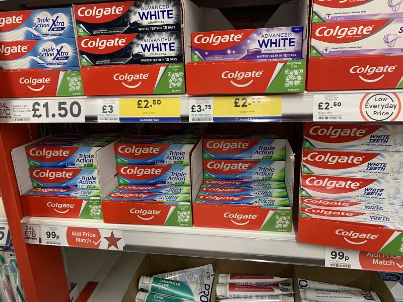 £7 for a tube of Colgate toothpaste?!?!