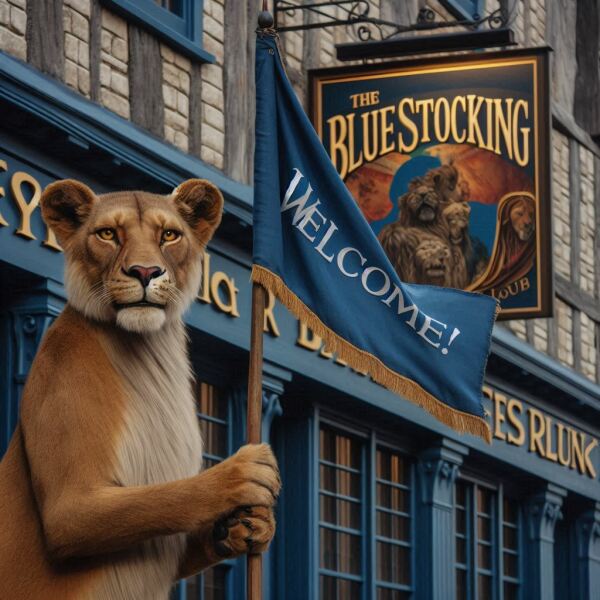 The Bluestocking Women’s Pub - The Return of Salad and the Lion