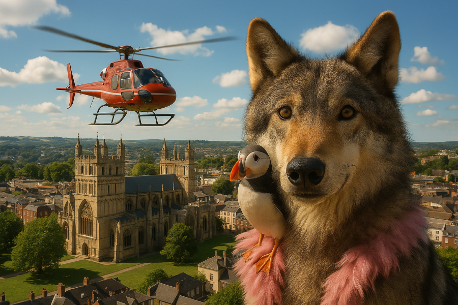 The Bluestocking Women's Pub, where brains can exist in a single state