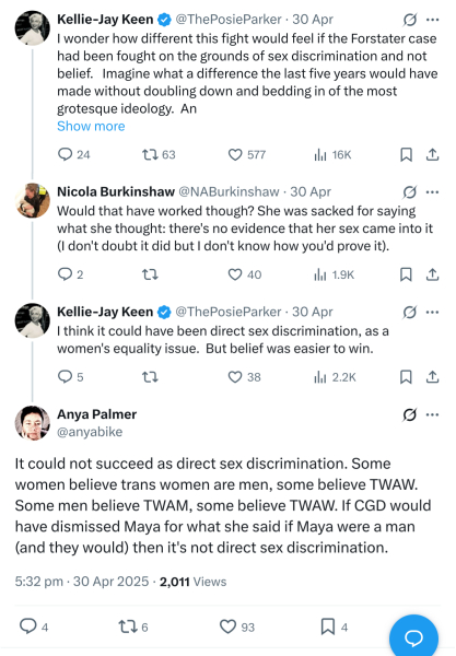 Get the violins out - Stonewall is "in crisis"