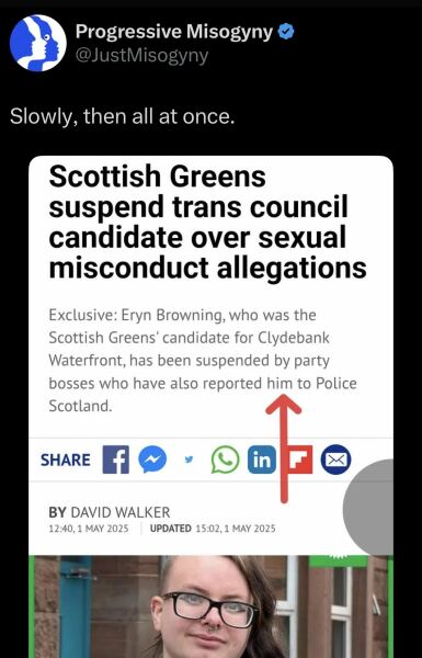 Scottish Greens being sexist again