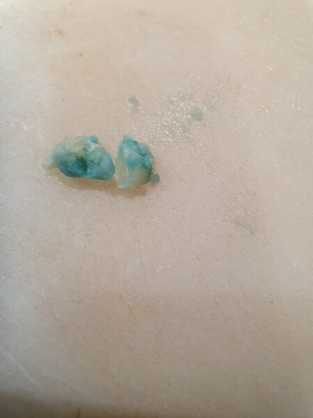 Wtf is this blue in my curry base?!