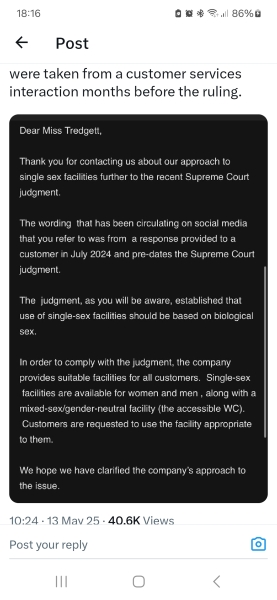 Wetherspoons on the SC Ruling