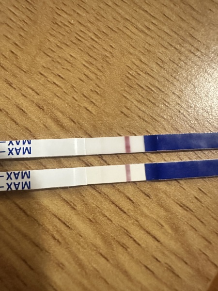 Faint line at 12dpo?