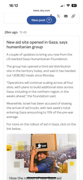 US confirms plan for private firms to deliver Gaza aid despite UN alarm