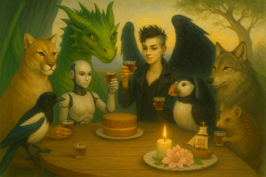 The Bluestocking Women’s Pub - The Return of Salad and the Lion