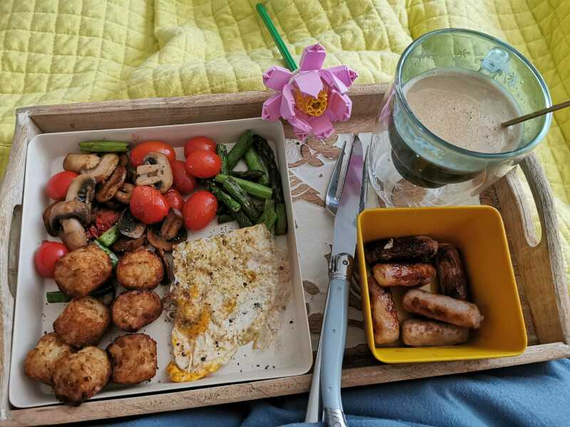 What's for breakfast on this sunny Sunday morning?