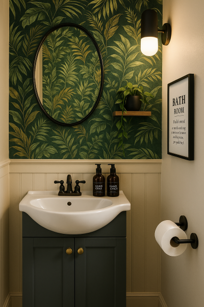 Help me decorate my tiny downstairs loo