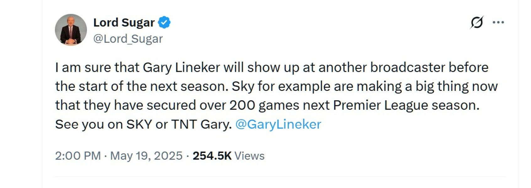Gary Lineker - he really had to go and a warning t against virtue signalling