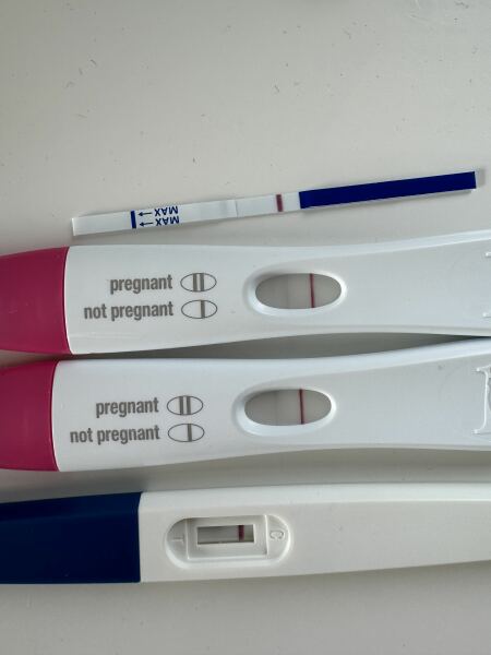 10 days DPO - positive on FRERs negative on everything else?