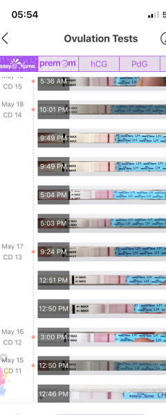 Did I have an LH surge yet?