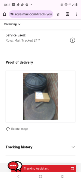 Royal Mail have delivered my parcel to a different address, I am going round in circles trying to locate it.