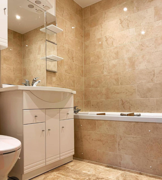 Tile paint for bathroom
