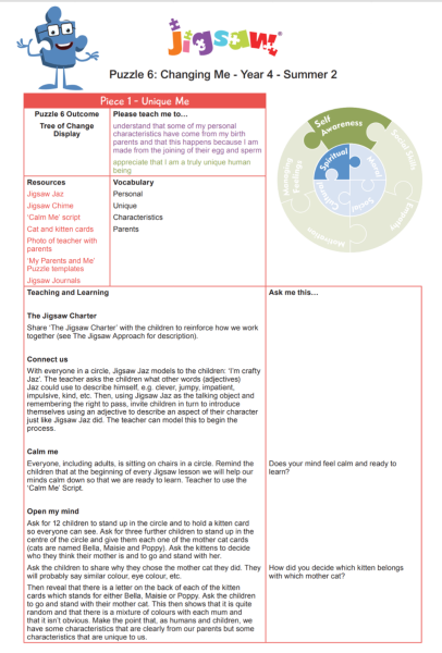 Any experience of Jigsaw PSHE curriculum please?