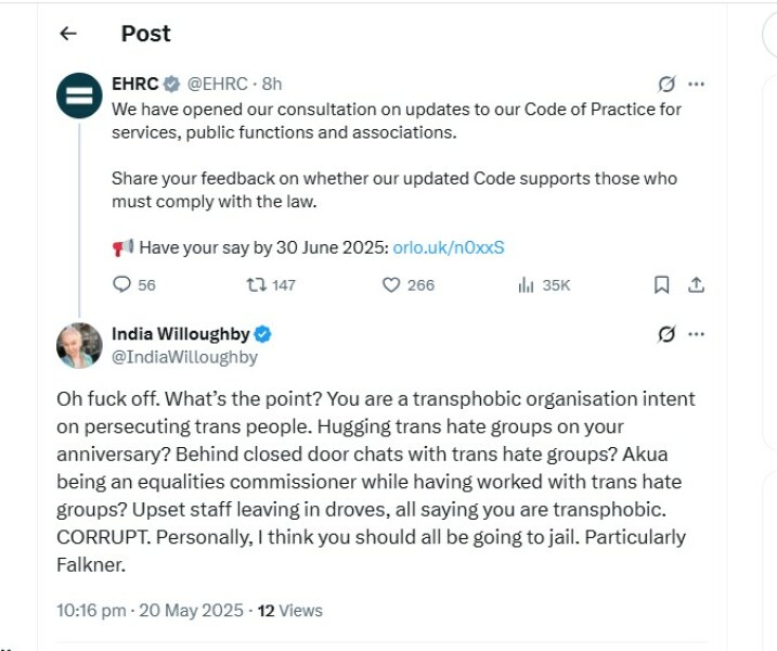 India's outburst to JKR 'I will always be more of a woman than you.'