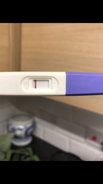 Test keep coming up the faintest line but for over 2 weeks