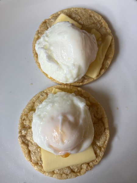 What's for breakfast on this cloudy but brightening-up Sunday morning?
