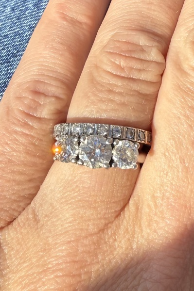 Show me your Engagement&Wedding ring!