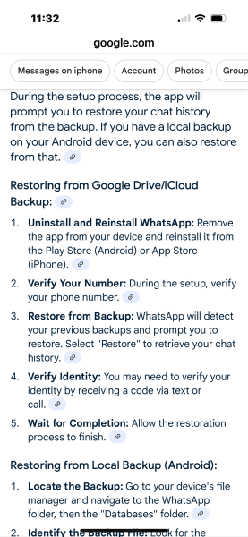 Anyone know how to recover permanently deleted WhatsApp messages?