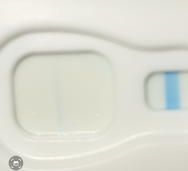 Clear blue test. Evap line or positive