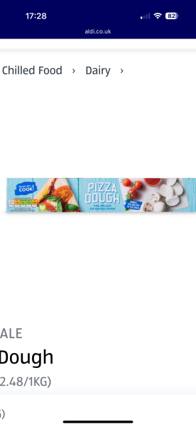 Homemade pizza is not healthy, we’re having a proper dinner.