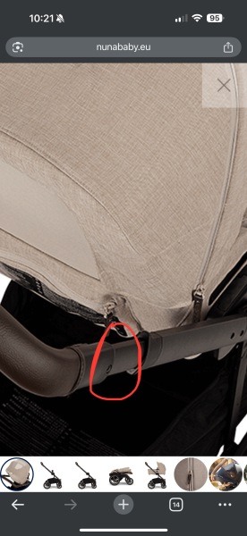 Nuna Mixx handle for stroller loose - what screw?