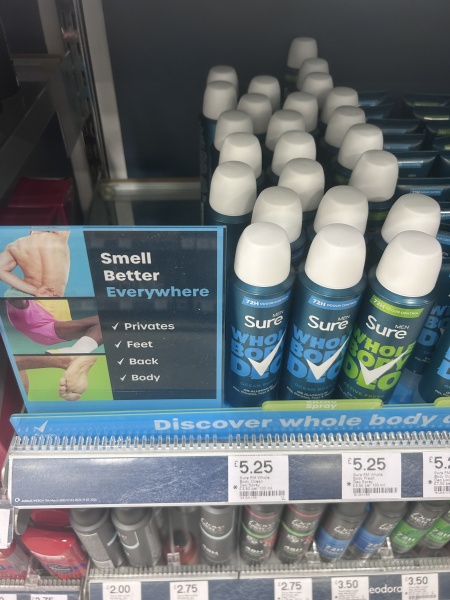 Lynx Lower Body Spray