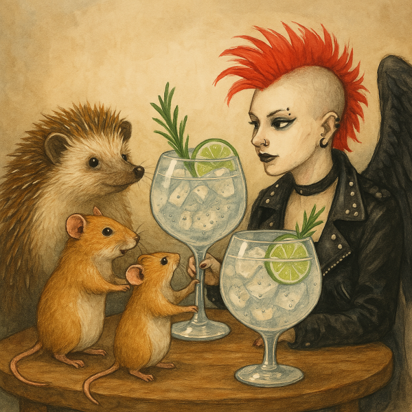 The Bluestocking Women's Pub, where brains can exist in a single state