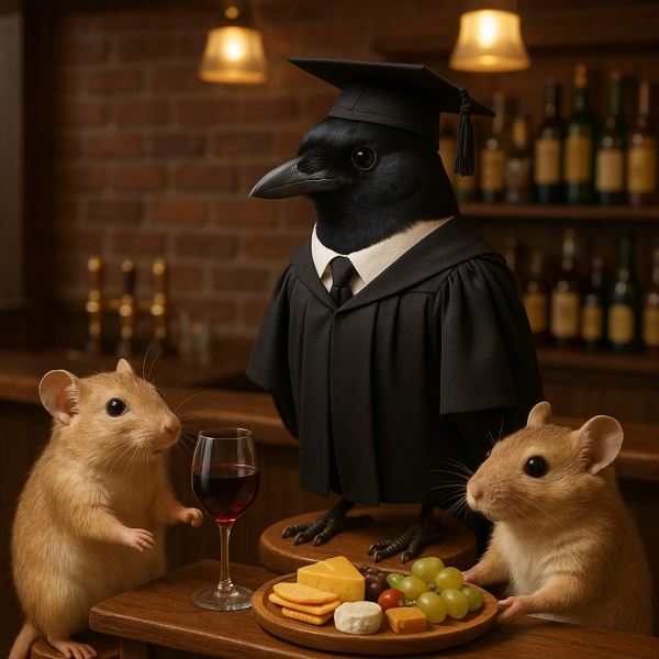 The Bluestocking Women's Pub, where brains can exist in a single state