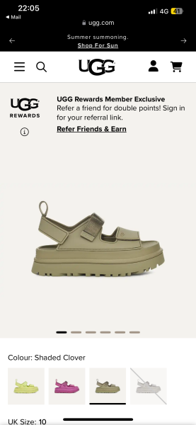 Comfortable sandals