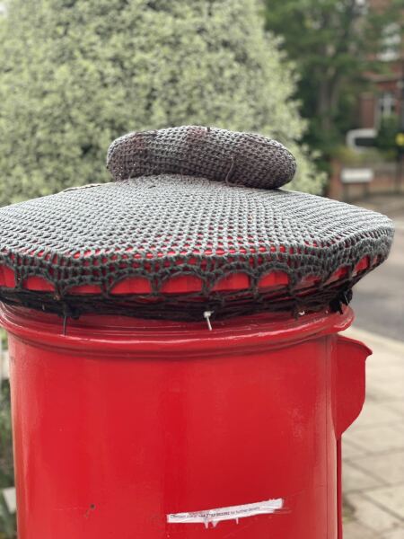 To think that postbox toppers are an aberration and those who produce them should be shot at dawn (I should say 'light hearted' here but it goes against the grain)