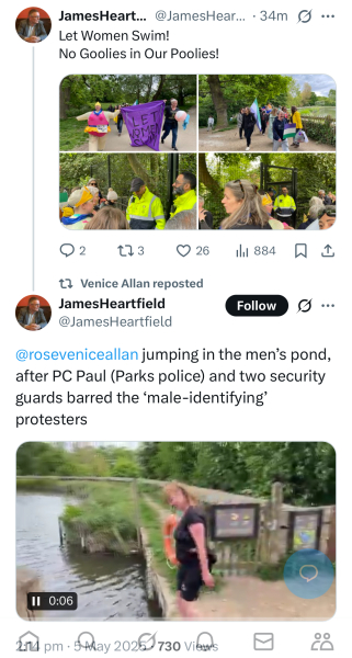 Hampstead Heath Ladies Pond - considering the SC judgement