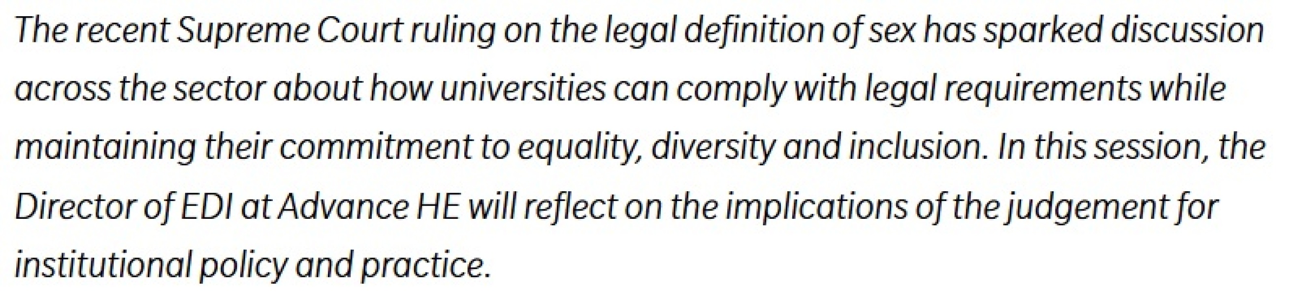 Anyone Likely to be at the UUK "Improving equality in higher education 2025" conf on 5th June