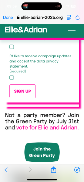 Greens internal drama warms up